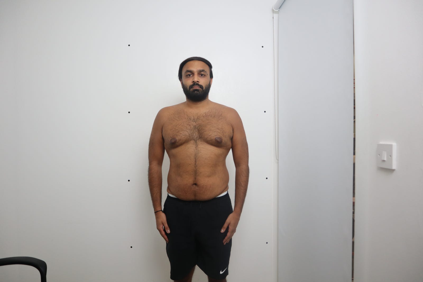Vimal before his transformation, as featured in Men’s Health